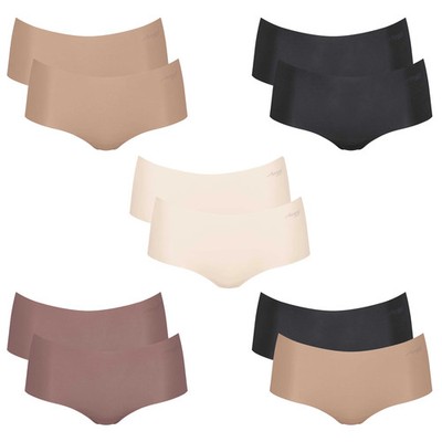 Sloggi Women's Shorts, 2 Pack - Zero Microfibre 2.0 Shorts, Microfibre, Simple...