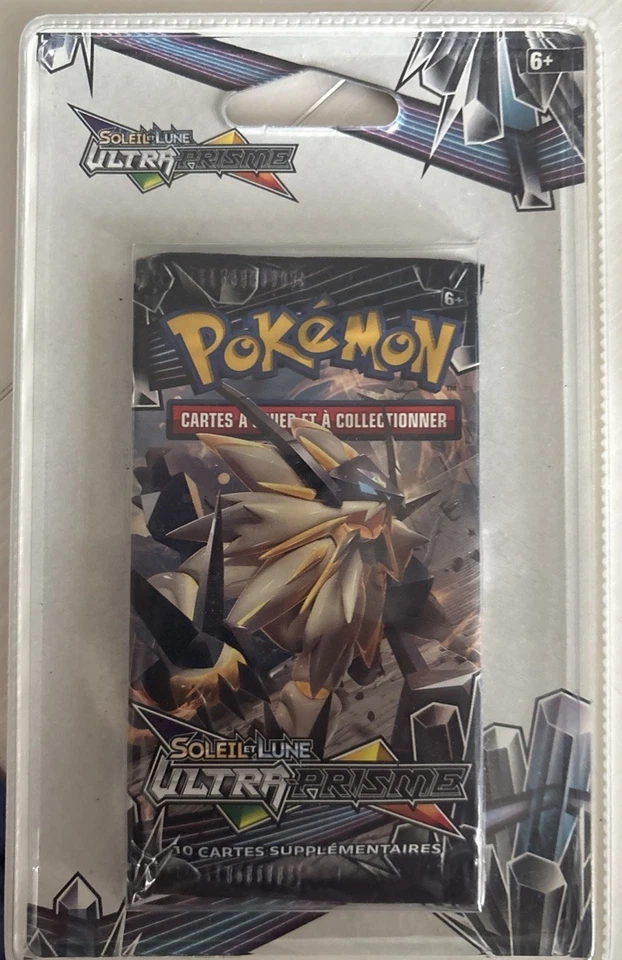 Pokémon JCC Soleil et Lune Ultra-Prisme Booster scellé FR 10 cartes - Photo 1/1
