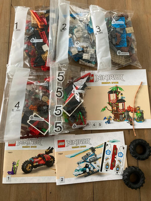 LEGO 71857 Ninjago Ninja Vehicle Tree House Battle - NO MINIFIGURES - Build Only