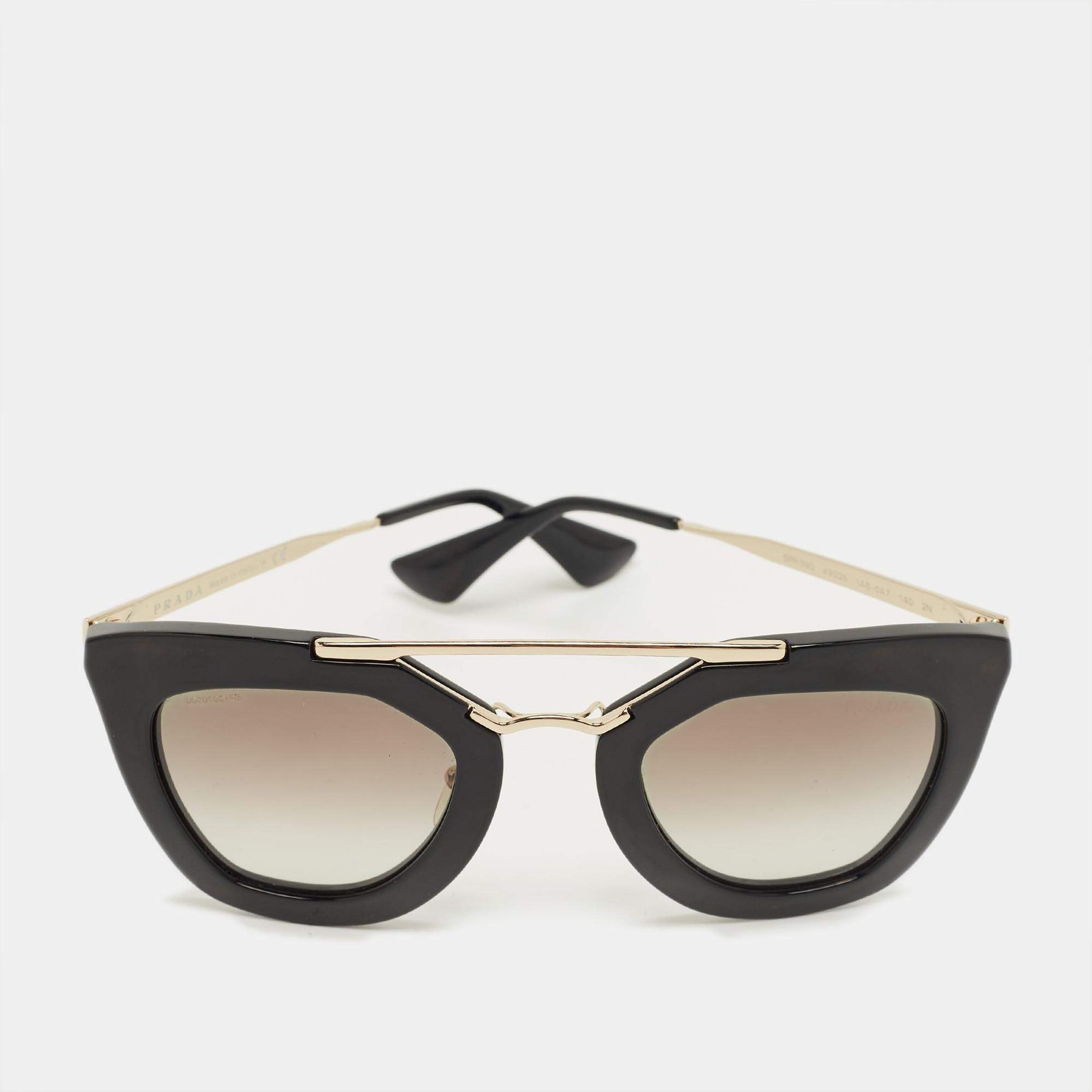 Prada Black Gradient SPR09Q Cat Eye Sunglasses