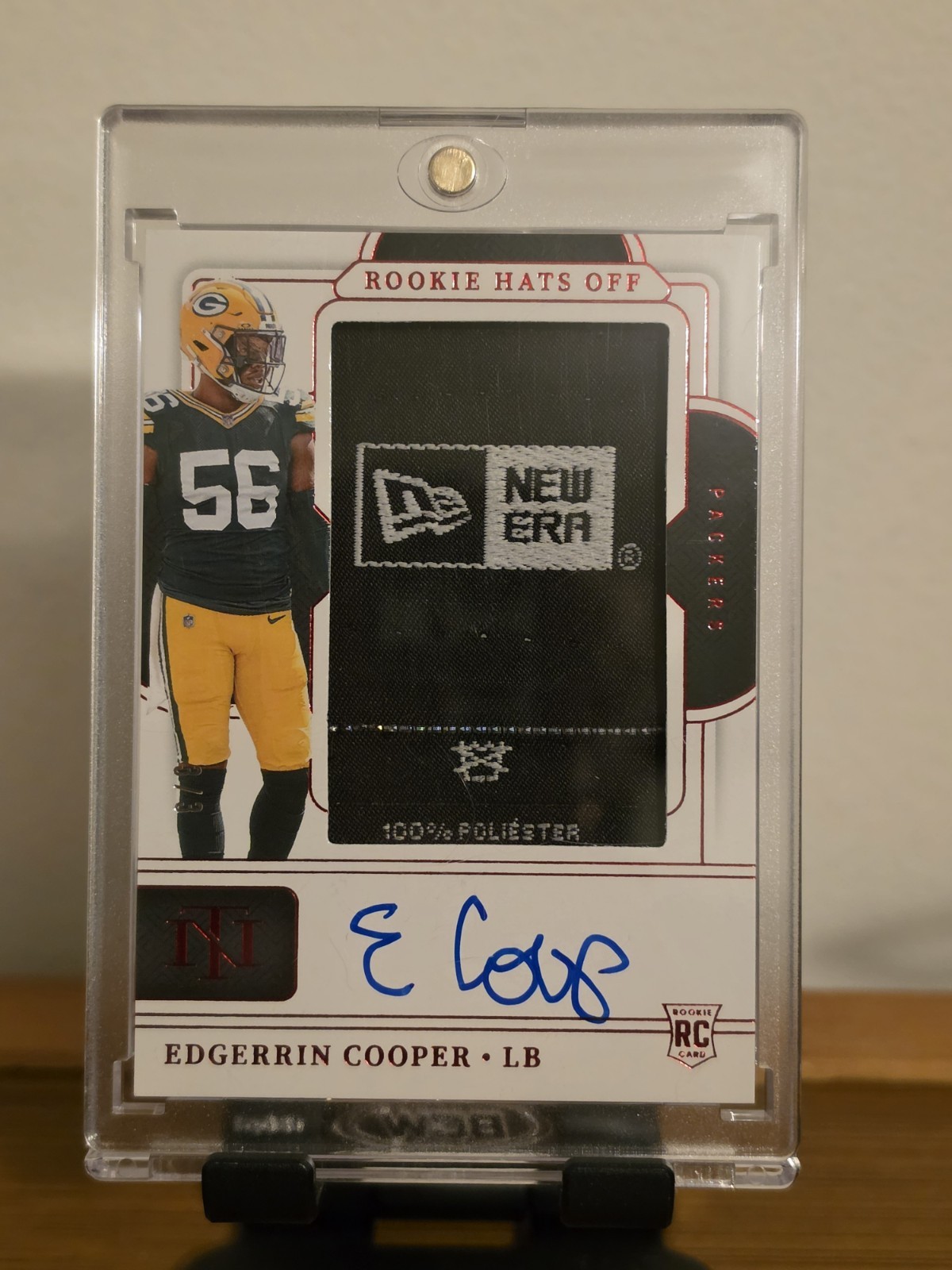 2025 National Treasures Edgerrin Cooper Rookie Patch Auto Laundry Tag 3/3 RPA