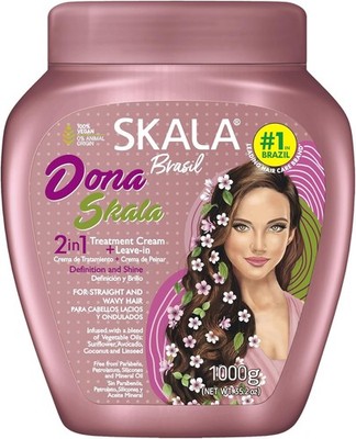 Skala Hydrates & Softens Hair - Hair Mask Dona Skala - 1000ml - Intense Moisture
