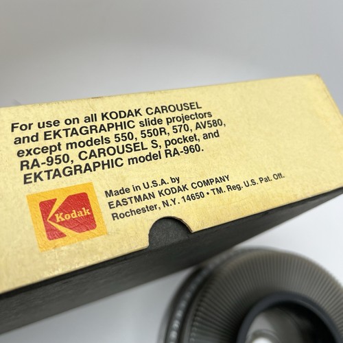 Vintage Kodak Carousel Transvue 140 Slide Tray In Original Box - Picture 3 of 4