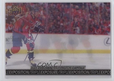 2017 Tim Hortons Collector's Series Triple Exposure Alex Ovechkin Alexander 5xh