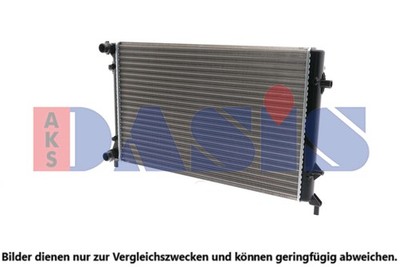 AKS DASIS Motorkühler (040023N) für VW Touran Golf V Caddy III Plus SKODA