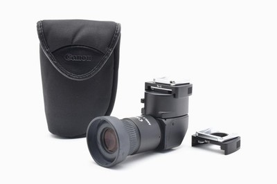 [Near MINT] Canon Angle Finder C 1.25X-2.5X w/ Case, Ec-C & Ed-C Adapters, Box