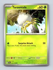 Pokemon Tarountula 018/198 Scarlet & Violet Common LP