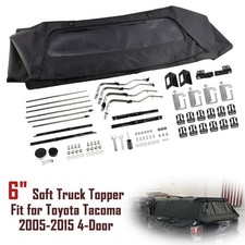 6ft Soft Truck Topper For Toyota Tacoma 05-2015 4-door 6ft Soft Truck Topper For Toyota Tacoma 05-2015 4-door