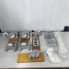 CanDo 10-0669 Chest Weight Pulley System One Tower 5x2.2lb Weights Missing Piece