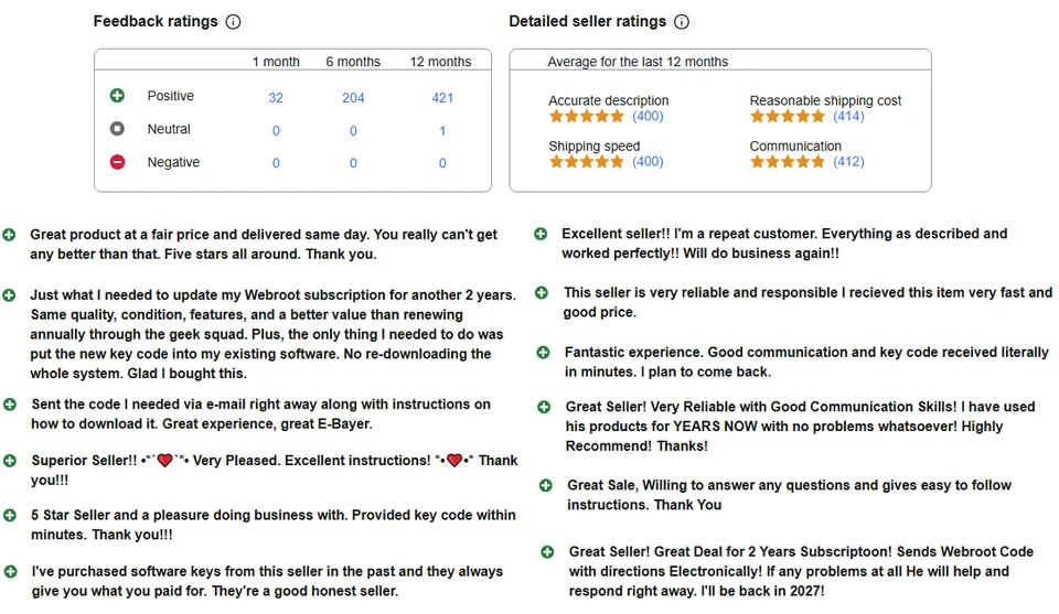 🔥 Webroot Security Complete 2025 Key - 3 Yr | 5 Devices – Email Code (no CD) 🔥 - Image 3 of 3