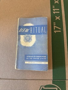 Vintage VFW Ritual 1961