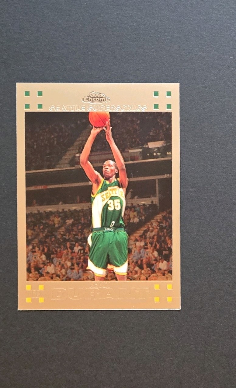 2007-08 Topps Chrome Kevin Durant RC #131