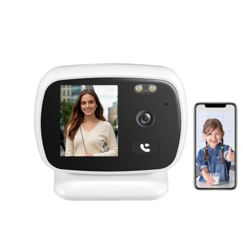 Video Calling Security Camera,Kids' Instant Video Call One-Tap FaceTime with Par