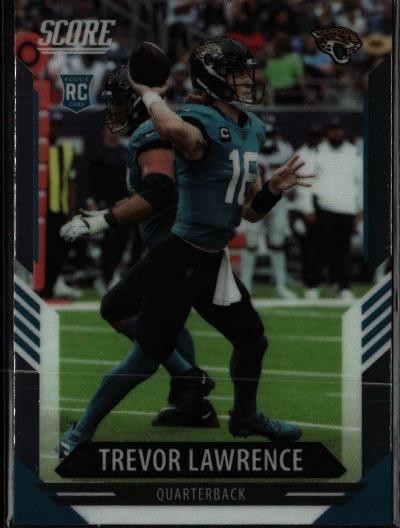 2021 Panini Chronicles #401 Trevor Lawrence Score Update Rookies R649