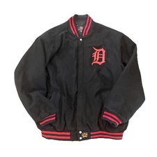 Detroit Tigers Jacket 5XL Men’s Jeff Hamilton Black