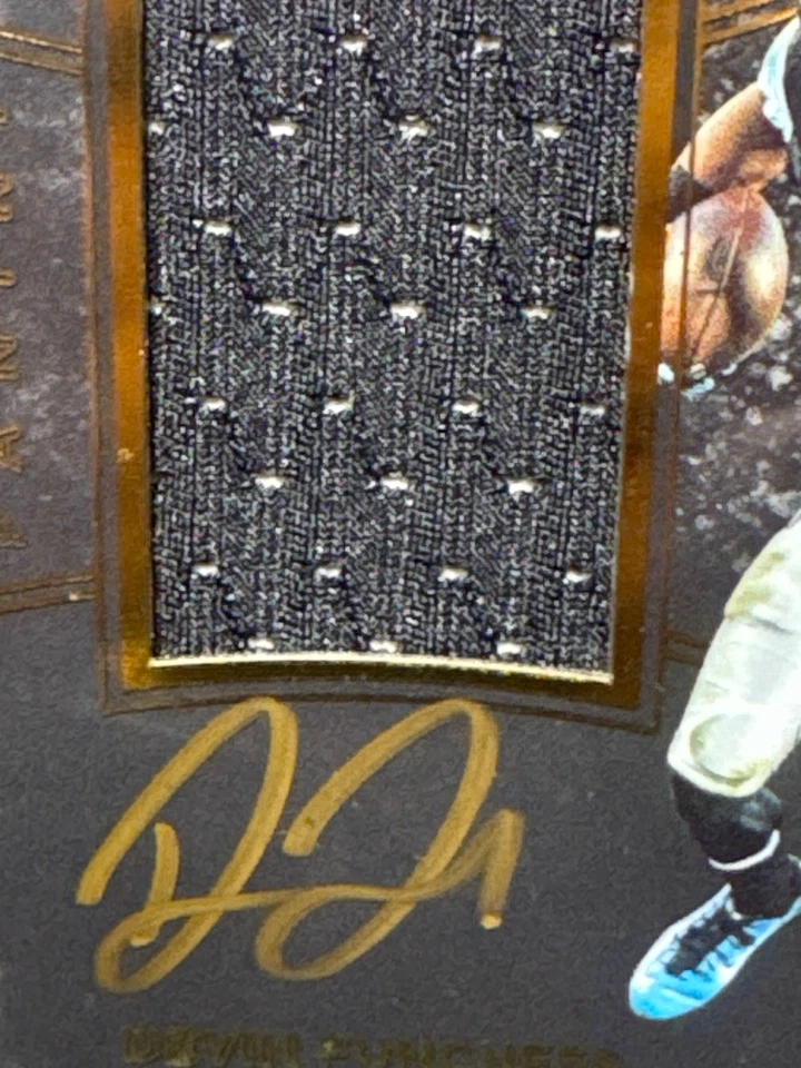 2016 Panini Black Gold Auto Jersey /99 Devin Funchess #AJ-DF Auto - Image 3 of 4