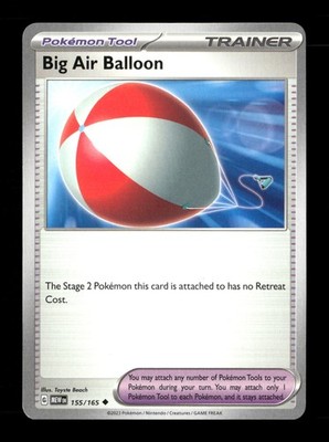 Big Air Balloon Uncommon SV: Scarlet & Violet 151 155/165 NM Pokemon NM
