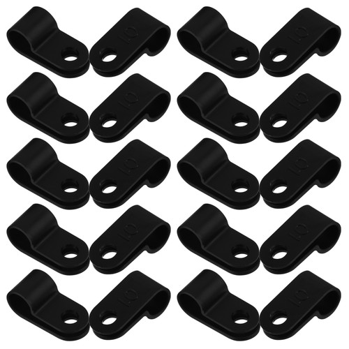 100 Pcs Cable Clamp Buckle Holders Wire Clamps for Clips Cord Management - 第 12/12 張圖片