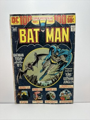 Batman #254 (DC Comics January-February 1974) 100 Pages Bronze Age