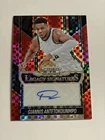 Giannis Antetokounmpo 2025/26 Panini Prizm Red Legacy Signatures Auto #d 1/75