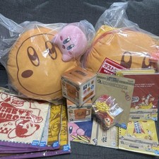 Kirby Ichiban Kuji Burger Lot Last One Prize Cushion Figure Set 13