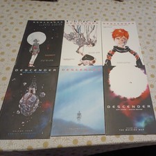 DESCENDER Trade Paperback TPB #1-6 Complete Set Jeff Lemire Image Comics