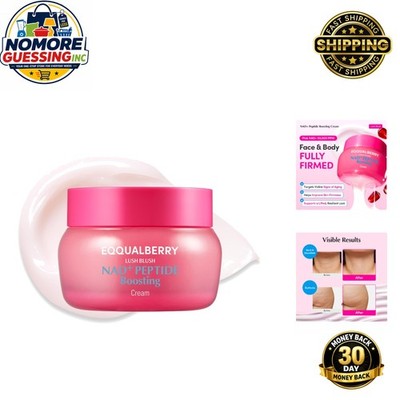 Korean NAD+ 5% Peptide Boosting Cream for Firming, Lifting & Hydration, 50ml