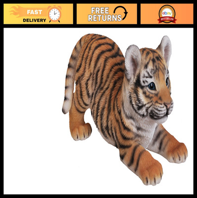7'' Baby Tiger Plush Toy - Cute Stuffed Animal for Kids, Perfect Gift & Decor