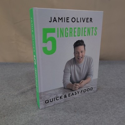 Jamie Oliver 5 Ingredients Quick & Easy Food HC Cookbook 2019 First Edition