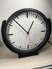 Ikea BISSING Double Sided Wall Clock Black 40...