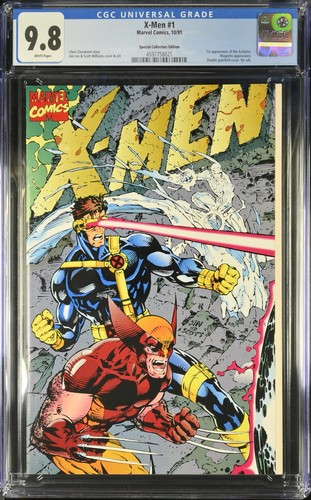 X-Men #1 10/91 CGC9.8 4597758021 1st App Acolytes | Collector's Edition |