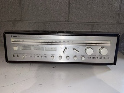 Yamaha Natural Sound Stereo Receiver CR-1040 (Untested, Damaged) READ DESC
