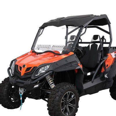 2-IN-1 Vented Front Windshield Full Window for CFMOTO ZForce 500 800 1000 14-22