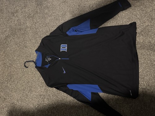 Duke Men’s Quarter Zip Warm Up- Large