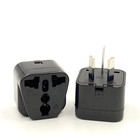 2500W Universal UK/US/EU to AU 3-Pin Power Plug Adapter PE Insulated