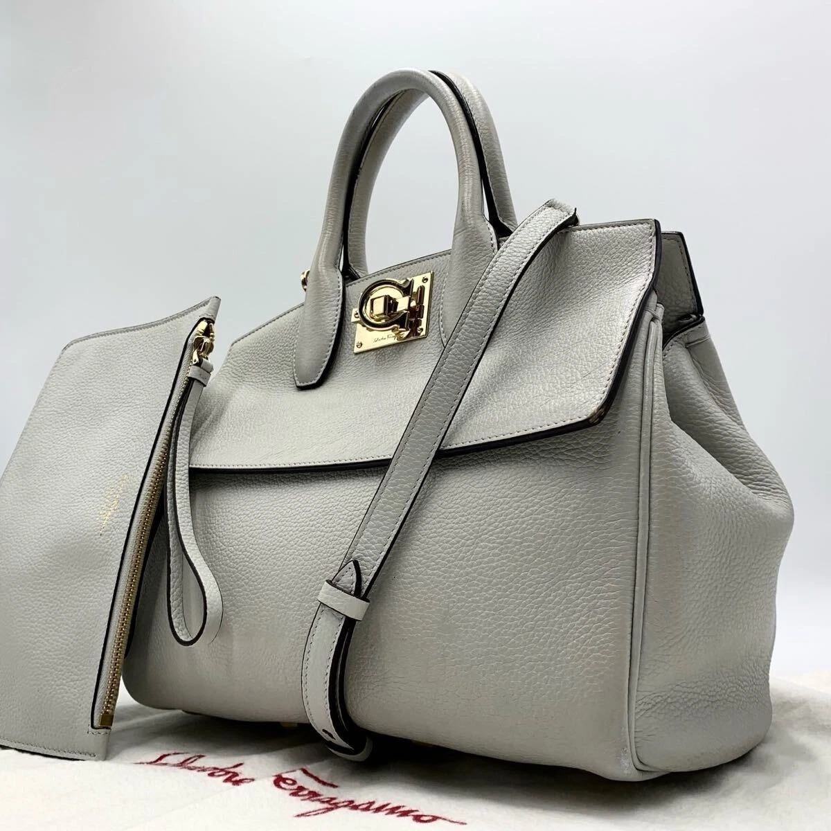 Ferragamo — Salvatore Ferragamo Studio bag 2way shoulder