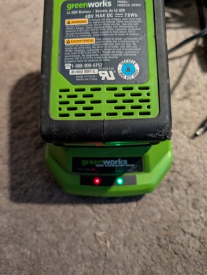 #ad Greenworks 40V Li Ion Battery amp; Charger 2.0 Ah 29462 $40.00
