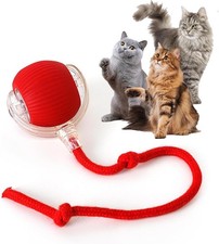 Interactive Cat Toy Automatic Chase Ball Smart Pet Play Toy Indoor Cats
