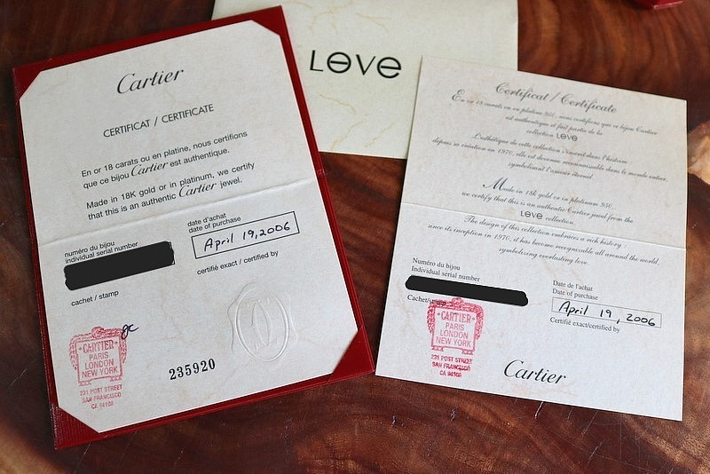 Authentic 18k White Gold Cartier Stackable Love B… - image 3