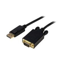 Startech DP2VGAMM6B 6FT DISPLAYPORT TO VGA CABLE DP 1.2 TO VGA CONVERTER CORD AC
