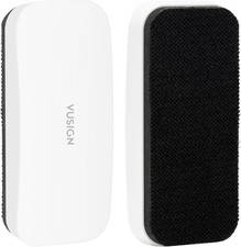 Magnetic Dry Erase White Board Eraser- 2 Pack, Glass Whiteboard Eraser for Dry