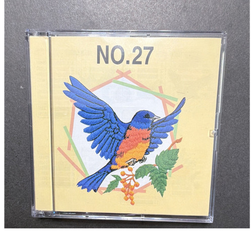 No. 27 Bird Designs Machine Embroidery Patterns CD Color Chart