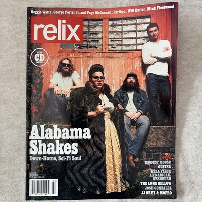 Relix Magazine Issue 262 Alabama Shakes Modest Mouse Guster March 2015 with CD