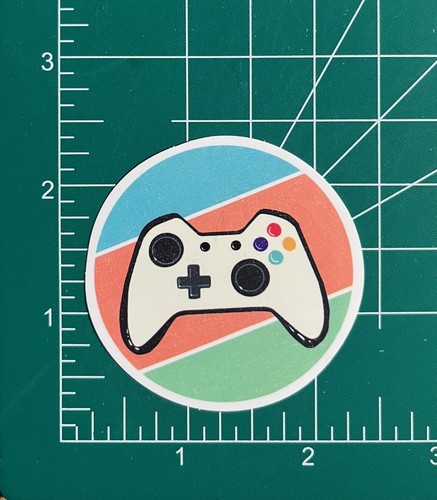 Video Game Controller - Stickers Skateboard Decal Logo Retro Video Gaming - Picture 8 of 24