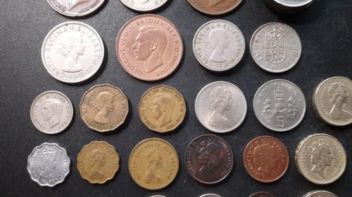 Lotto di 120 Monete - Regno Unito & Commonwealth - Foto 13 di 22