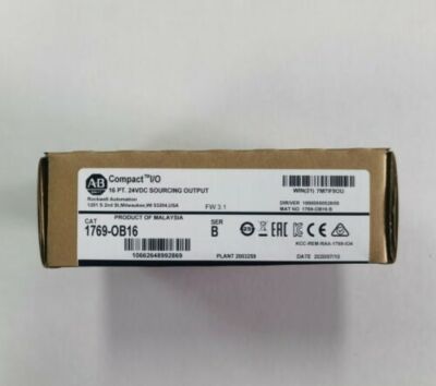 Allen-Bradley 1769-OB16 CompactLogix 16Pt 24VDC Sourcing Output  1769OB16 Module