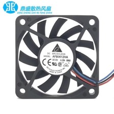 DELTA AFB0612HA 6010 DC12V 0.22A 6CM 3-Wire Cooling Fan