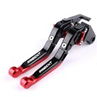Triumph Trident 660 2021-2024 Titanium Adjustable Extendable Brake Clutch Levers