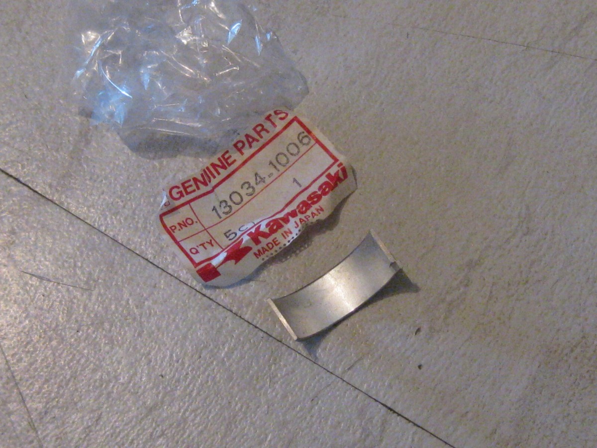 KAWASAKI GPZ550/ZX550/KZ550/550LTD/SHAFT/SPECTRE CONN ROD BEARING