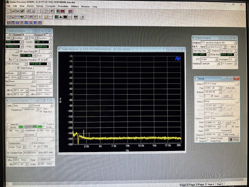 Audio Precision 2322 Analizator audio AudioAnalyzer THD +N -113dB W&F 1JGar USB - Zdjęcie 6 z 23